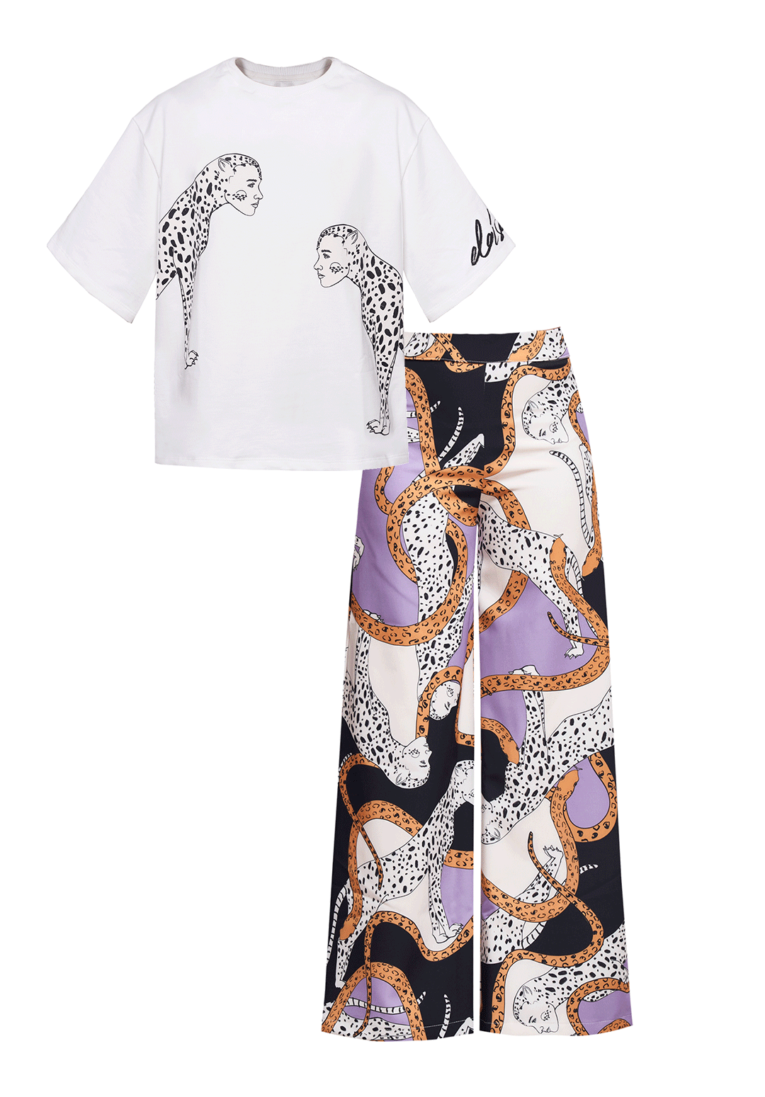 Set Camiseta + Pant. Animalia